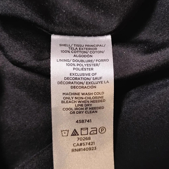 Loft Graphic Print Skirt, Size 6 - Picture 6 of 6